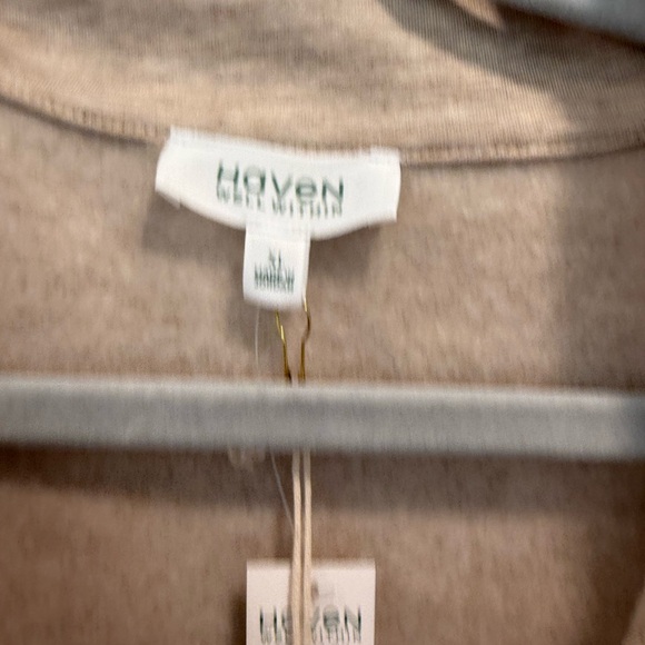 Haven Well Within Beige Knit Sweater XL - Picture 3 of 10